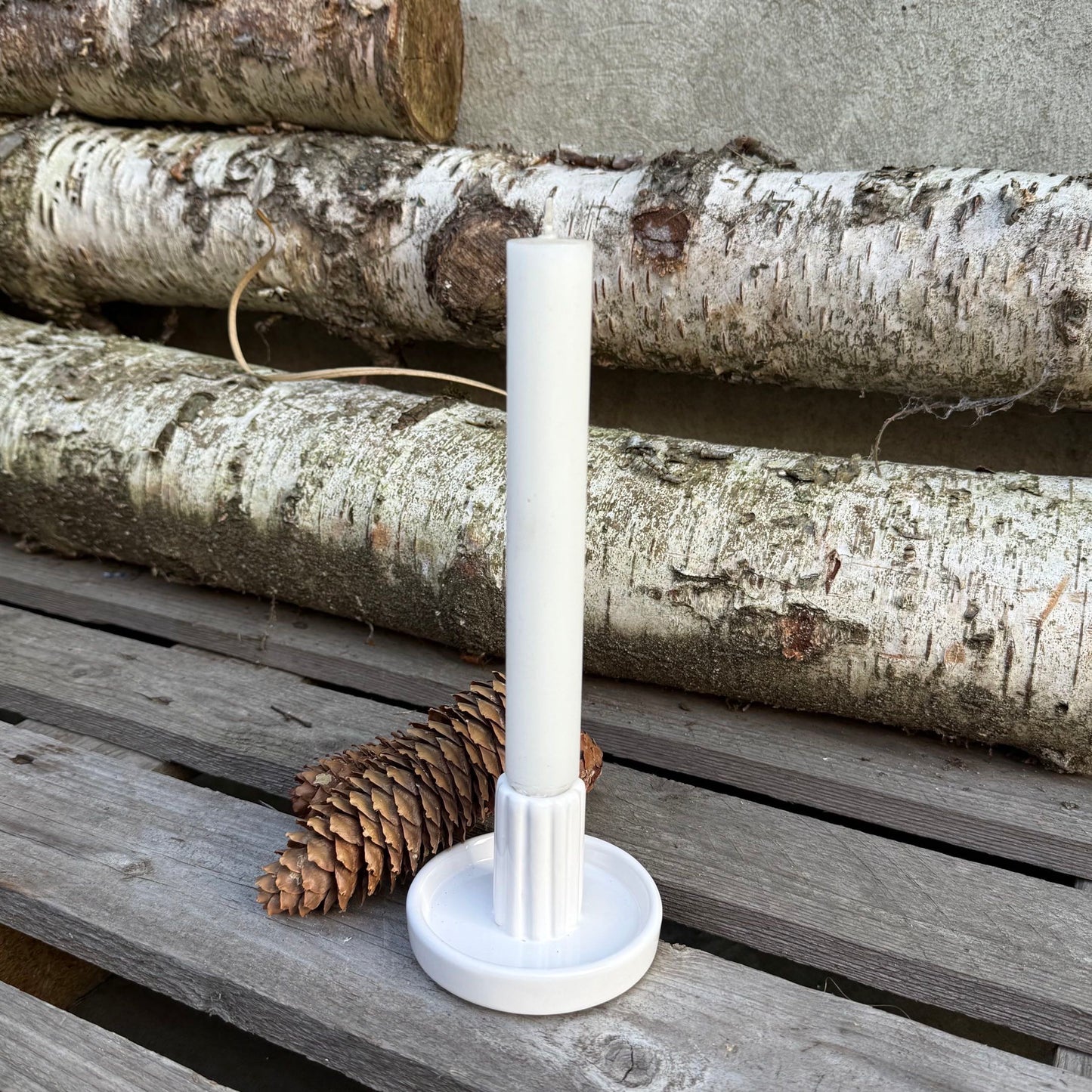 Kerzenhalter aus Keramik