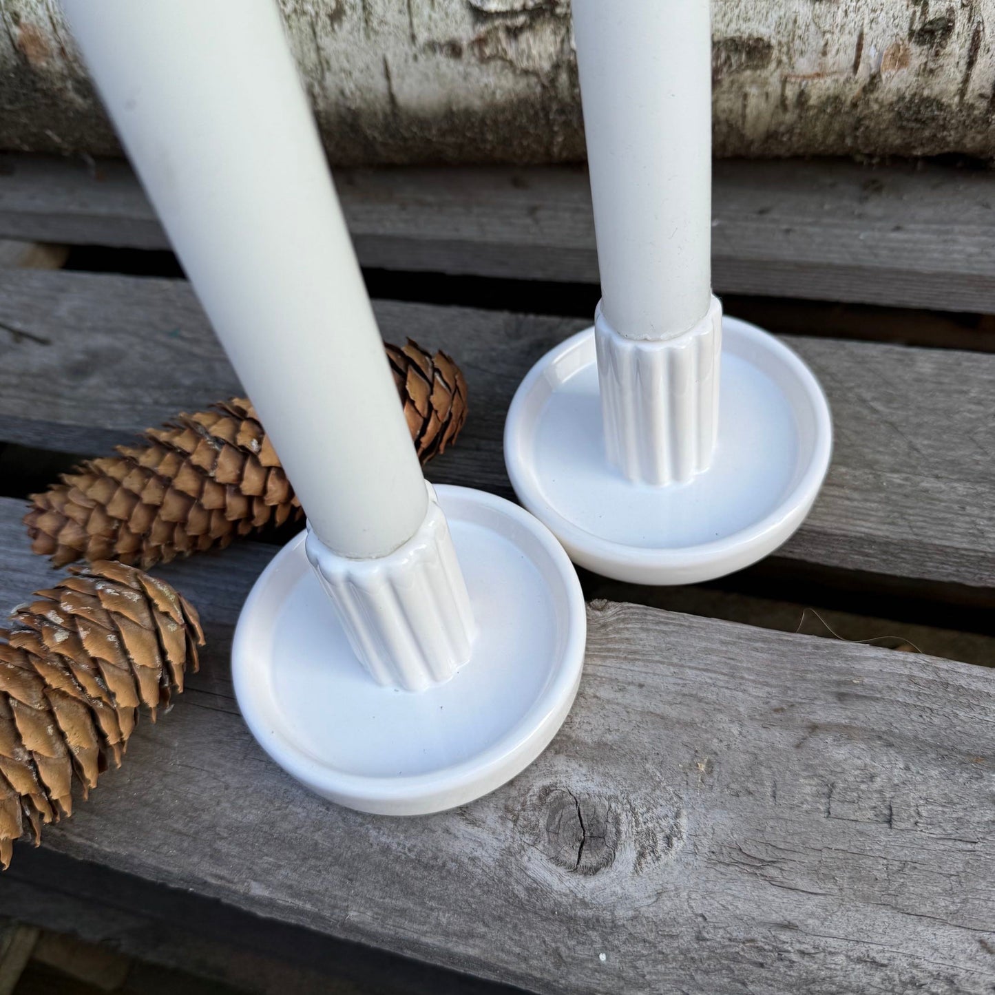 Kerzenhalter aus Keramik